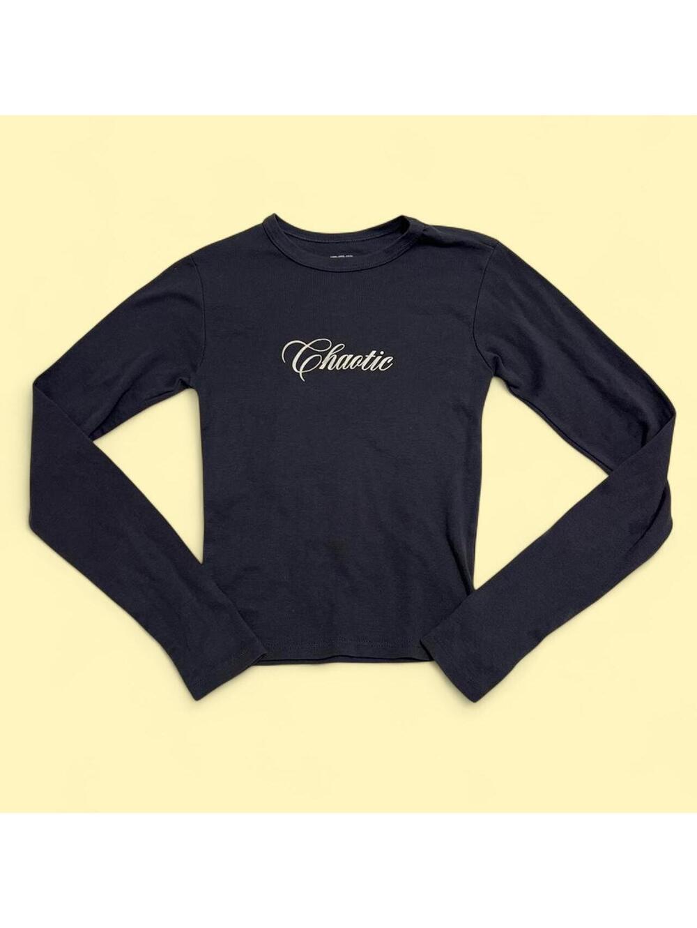 RSQ Women's Navy and Blue Tshirt